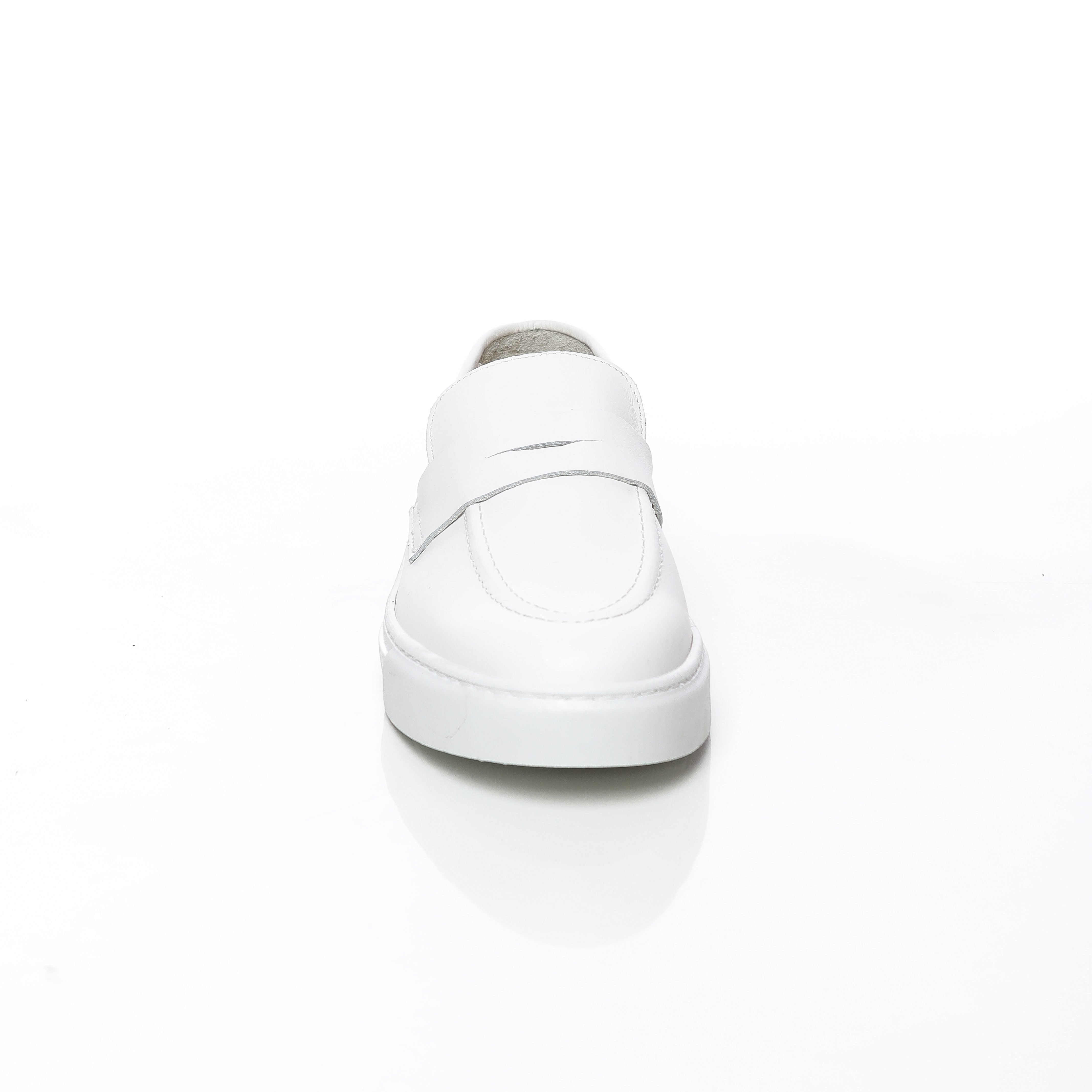 Mature : Mocassins en cuir véritable sport chic pour Homme – Image 3