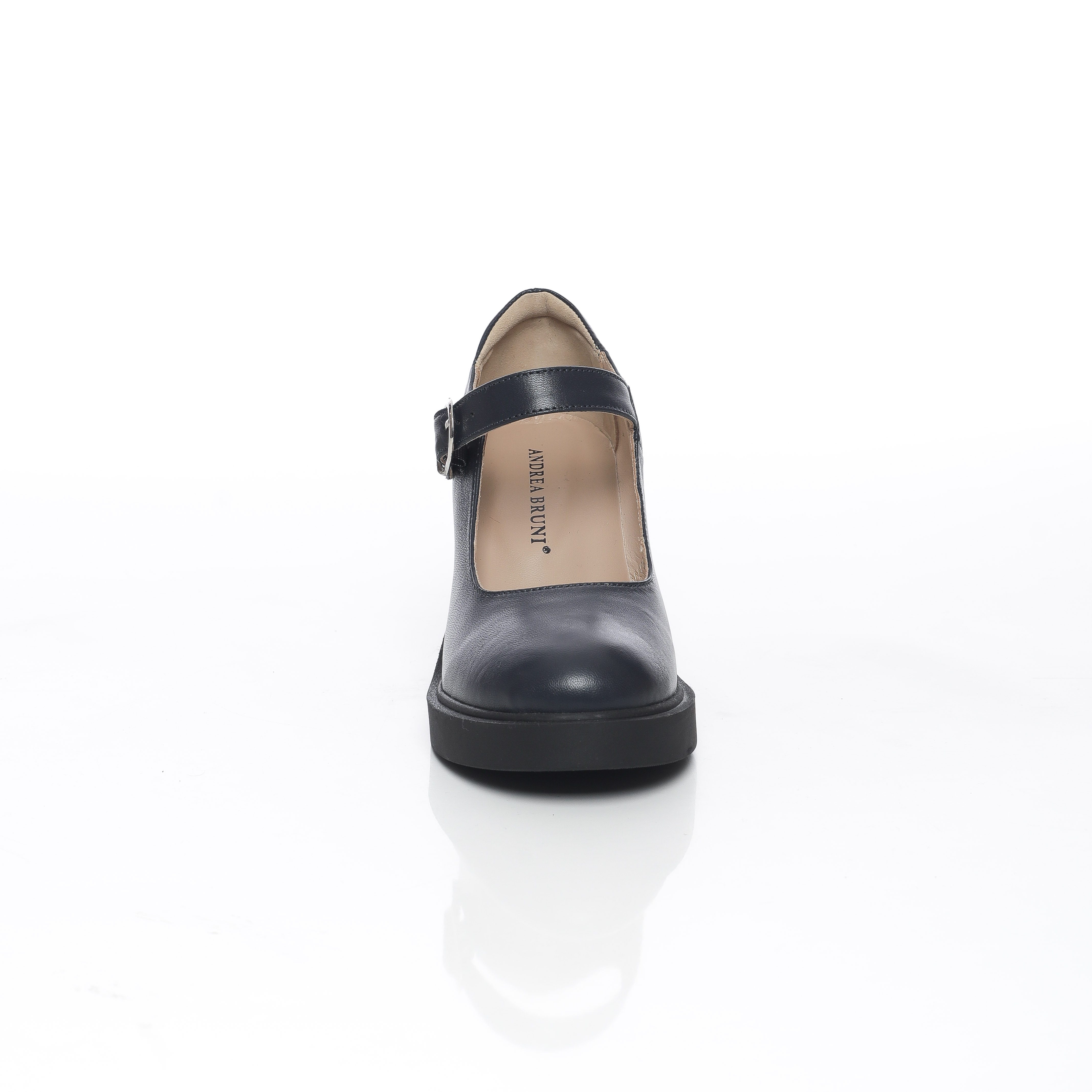 Sophie derbies a talon classique en cuir authentique pour femme – Image 7