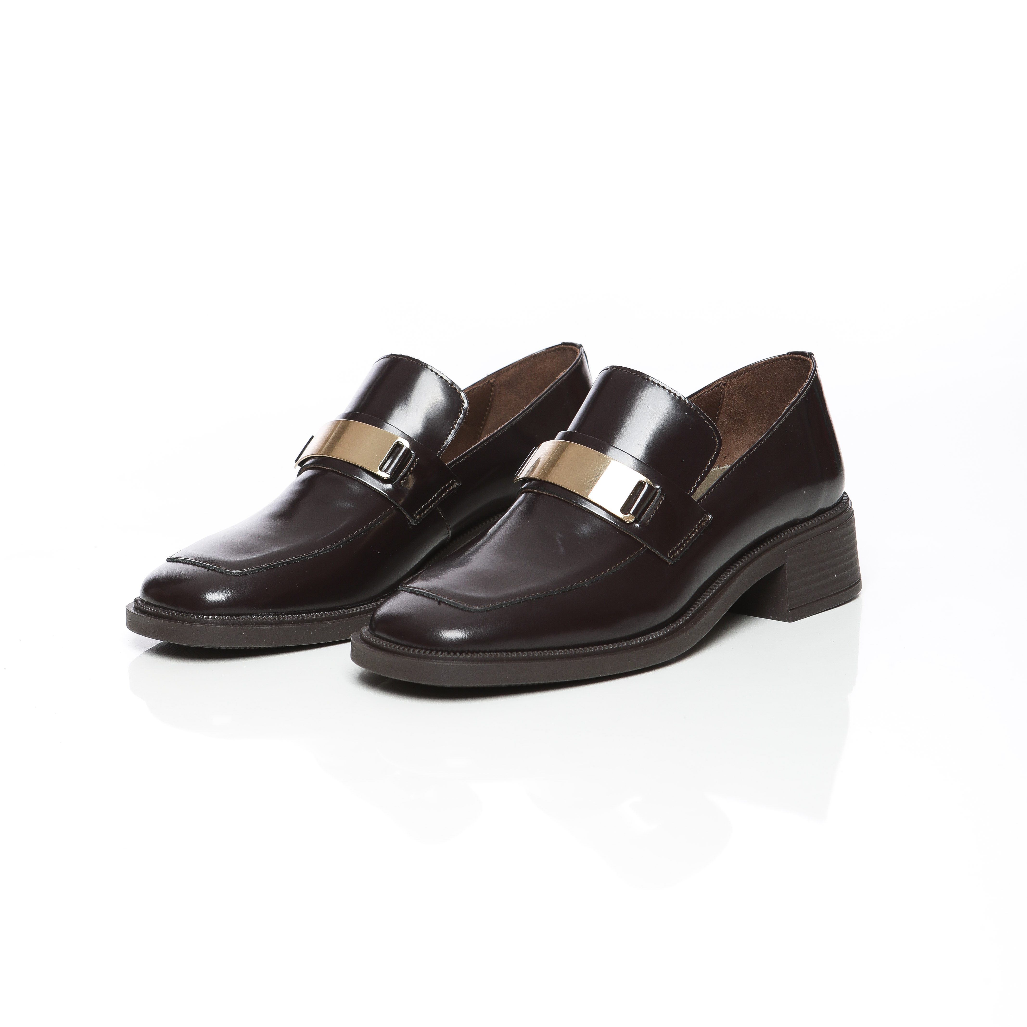 LIVIA - derbies feminines en cuir elegantes pour Femme