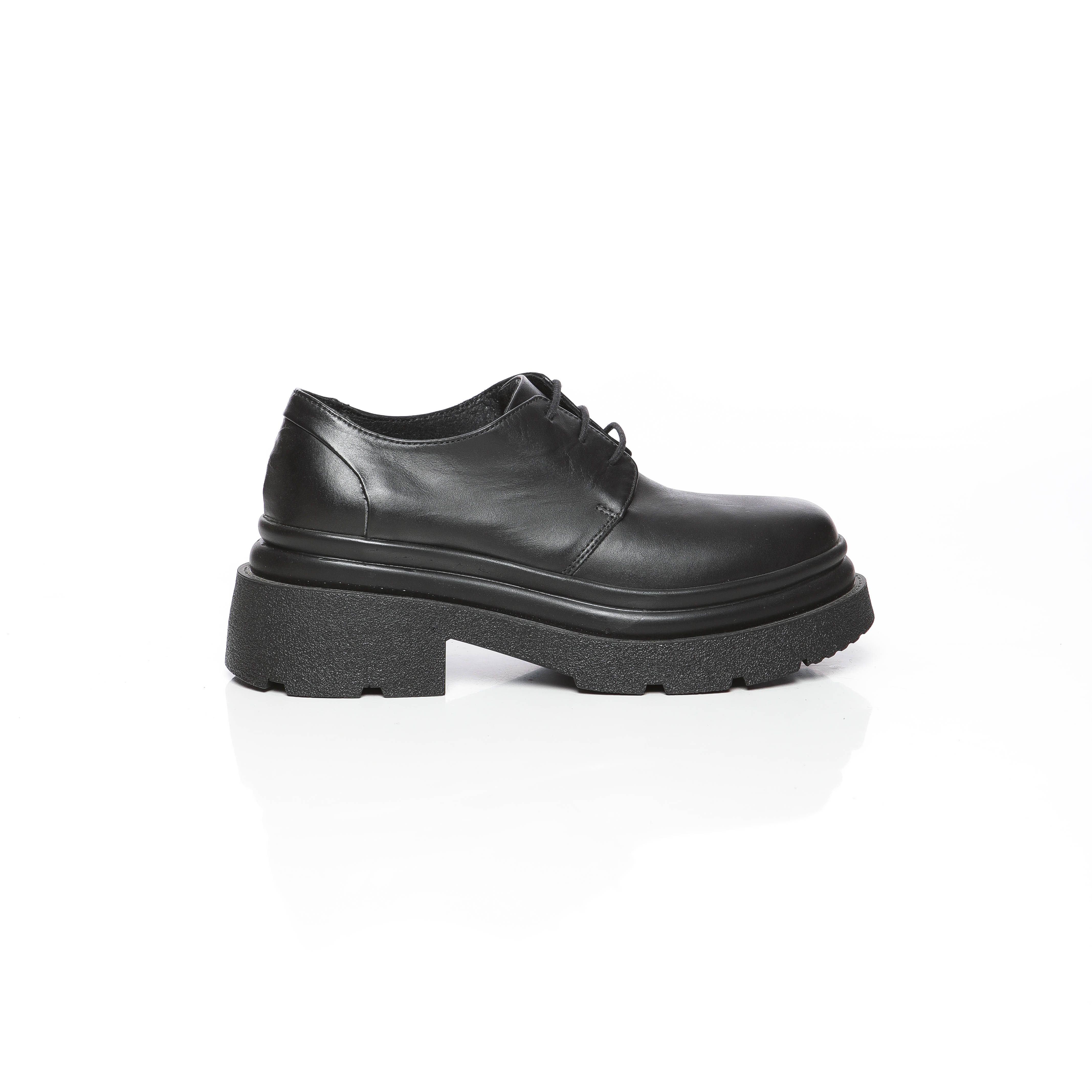 Aurora derbies en cuir avec plateforme epaisse pour femme – Image 6