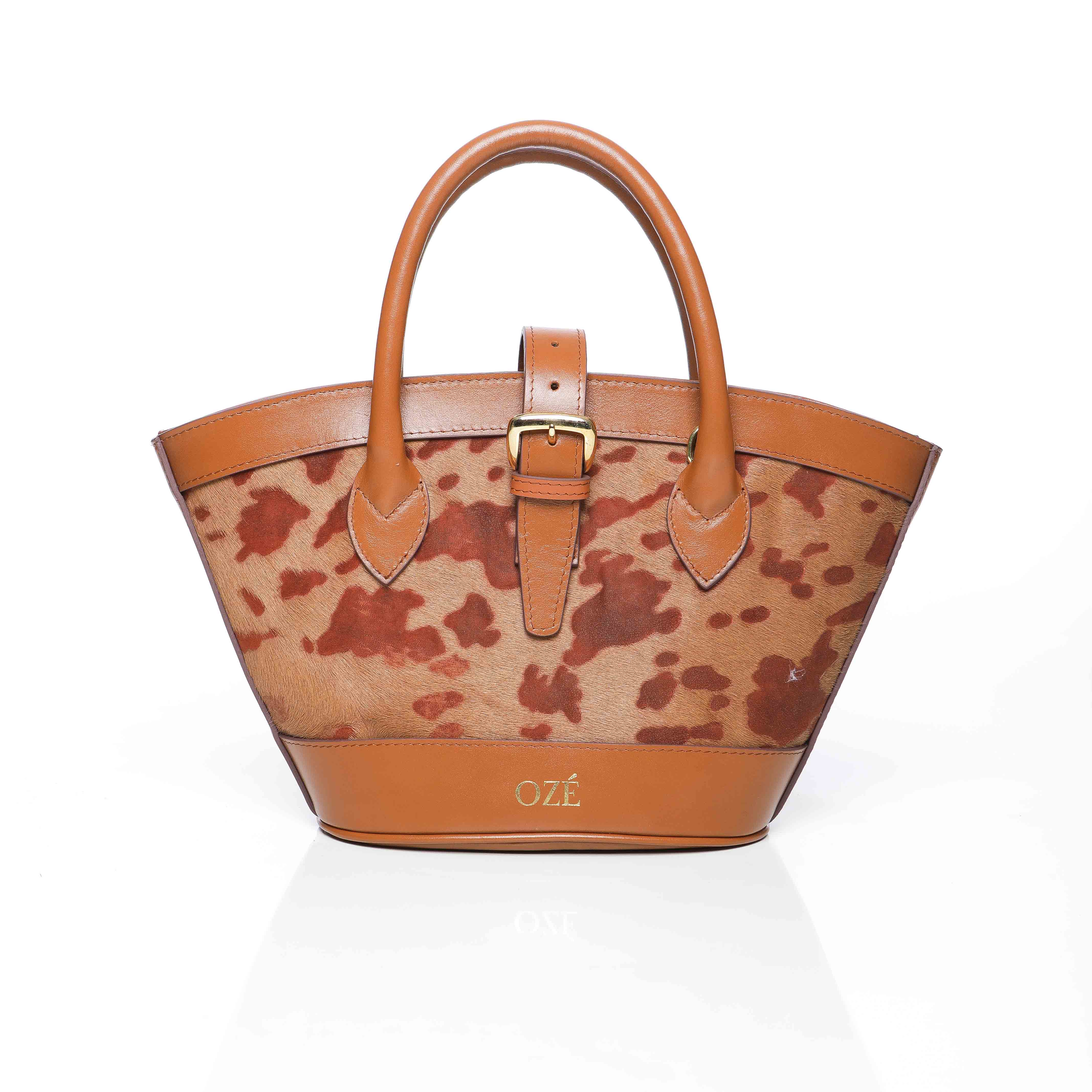 Charlotte sacs à main en cuir véritable et daim naturel pour femme – Image 2