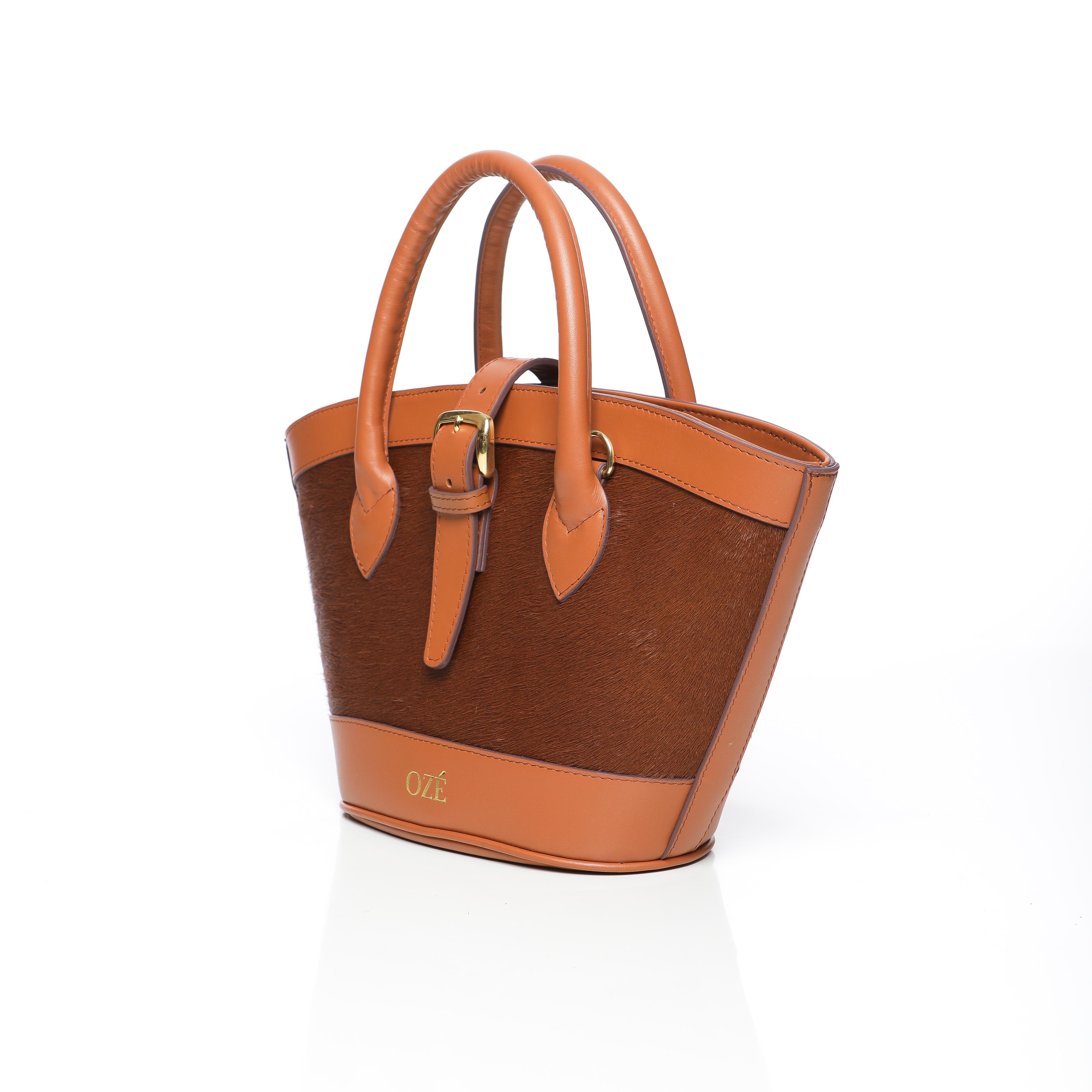 Charlotte sacs à main en cuir véritable et daim naturel pour femme – Image 7