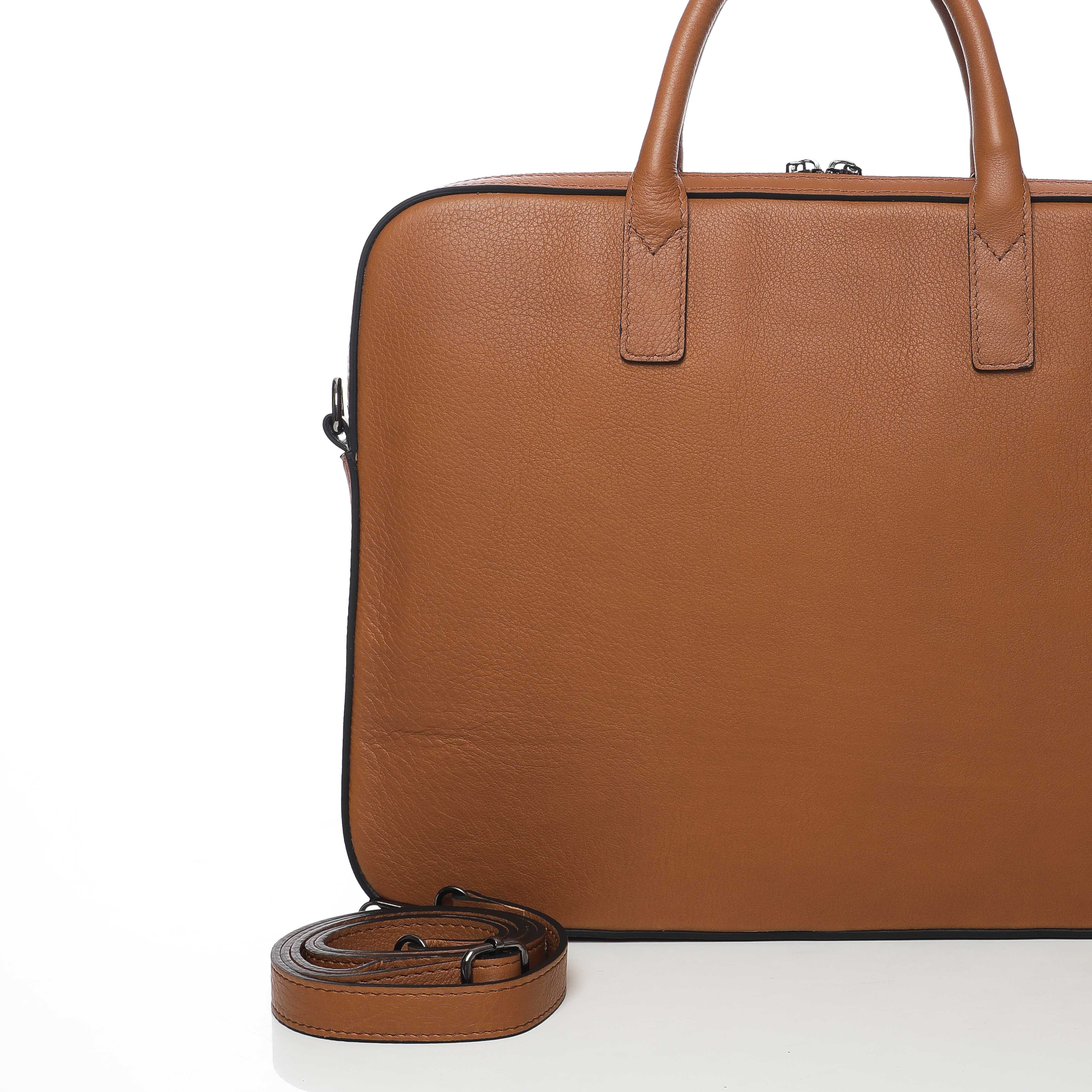 Caddie : Sac PC en cuir de tres bonne qualite – Image 3