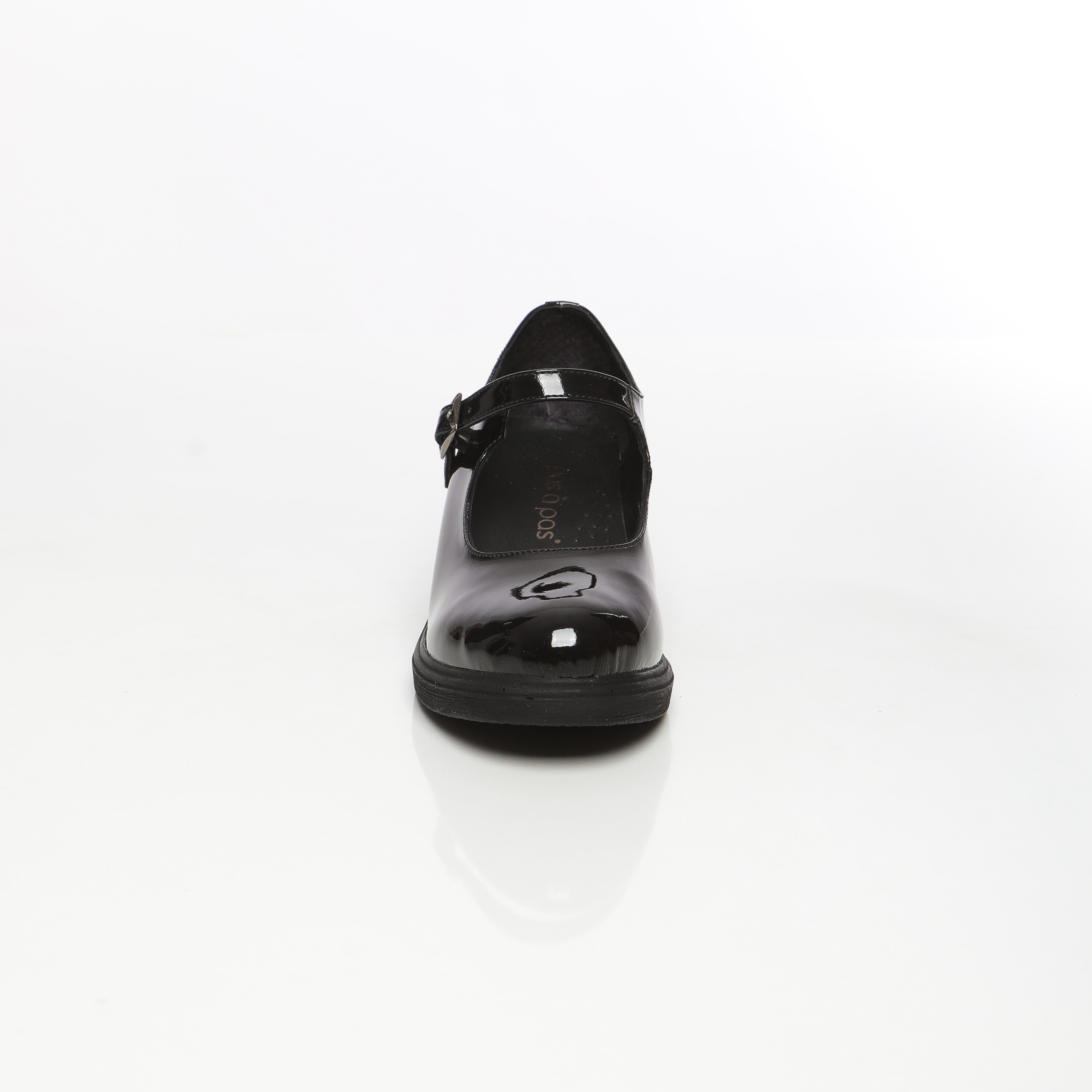 Bella derbies a plateforme compensee a brides fines avec boucle pour femme – Image 3