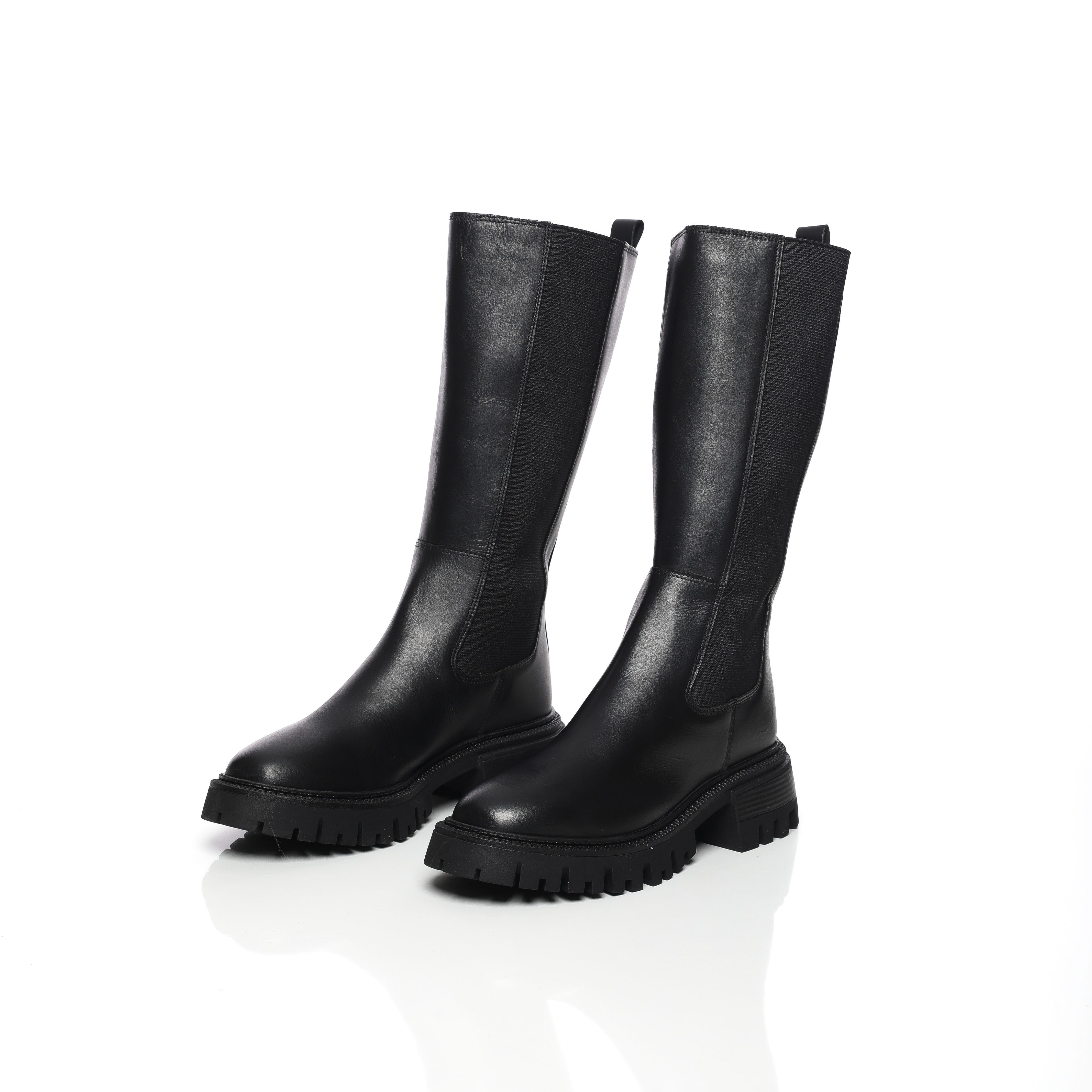 Bottines Femme En Cuir Véritable - Plates, à Lacets, Confortables Pour Tous Les Jours