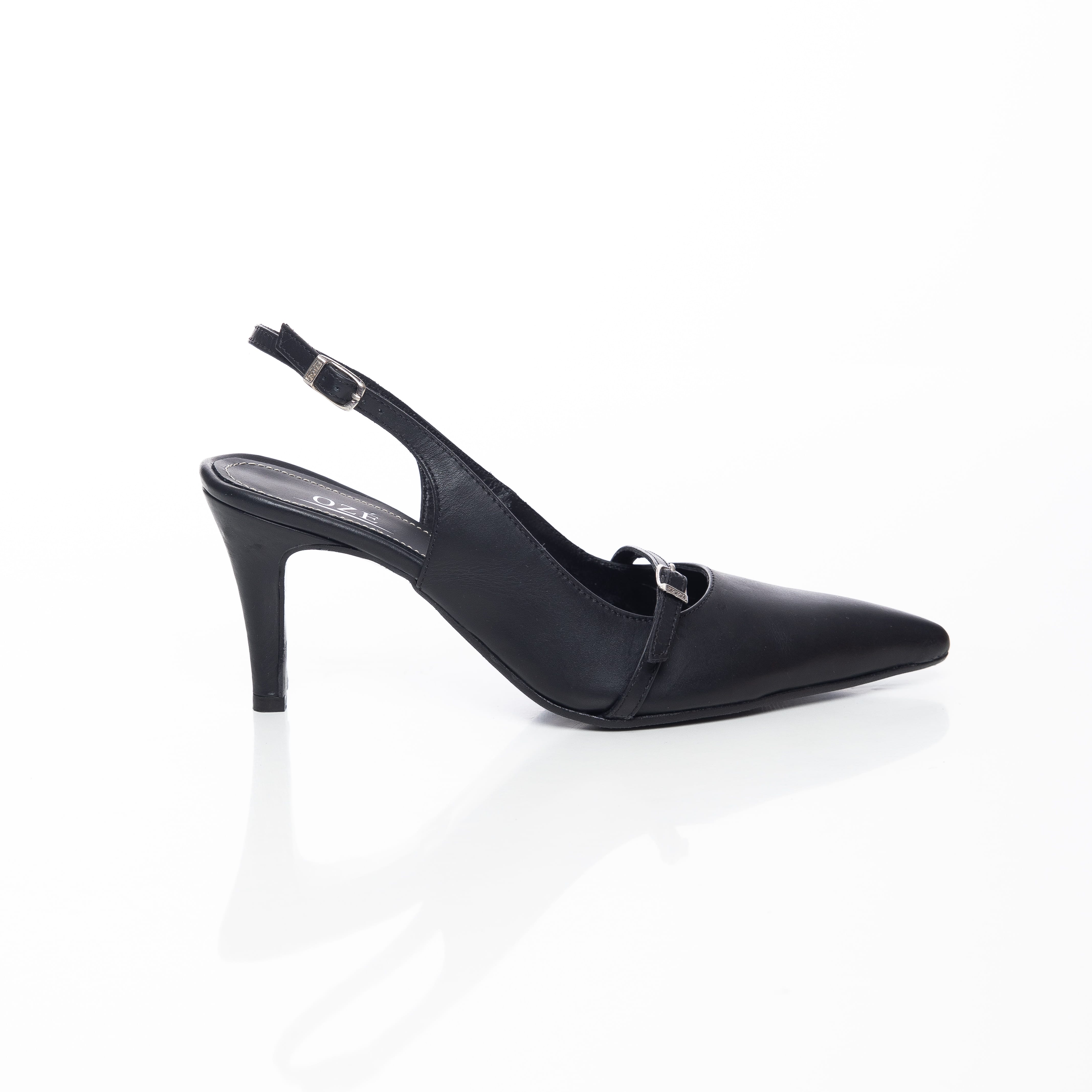 escarpins avec boucle