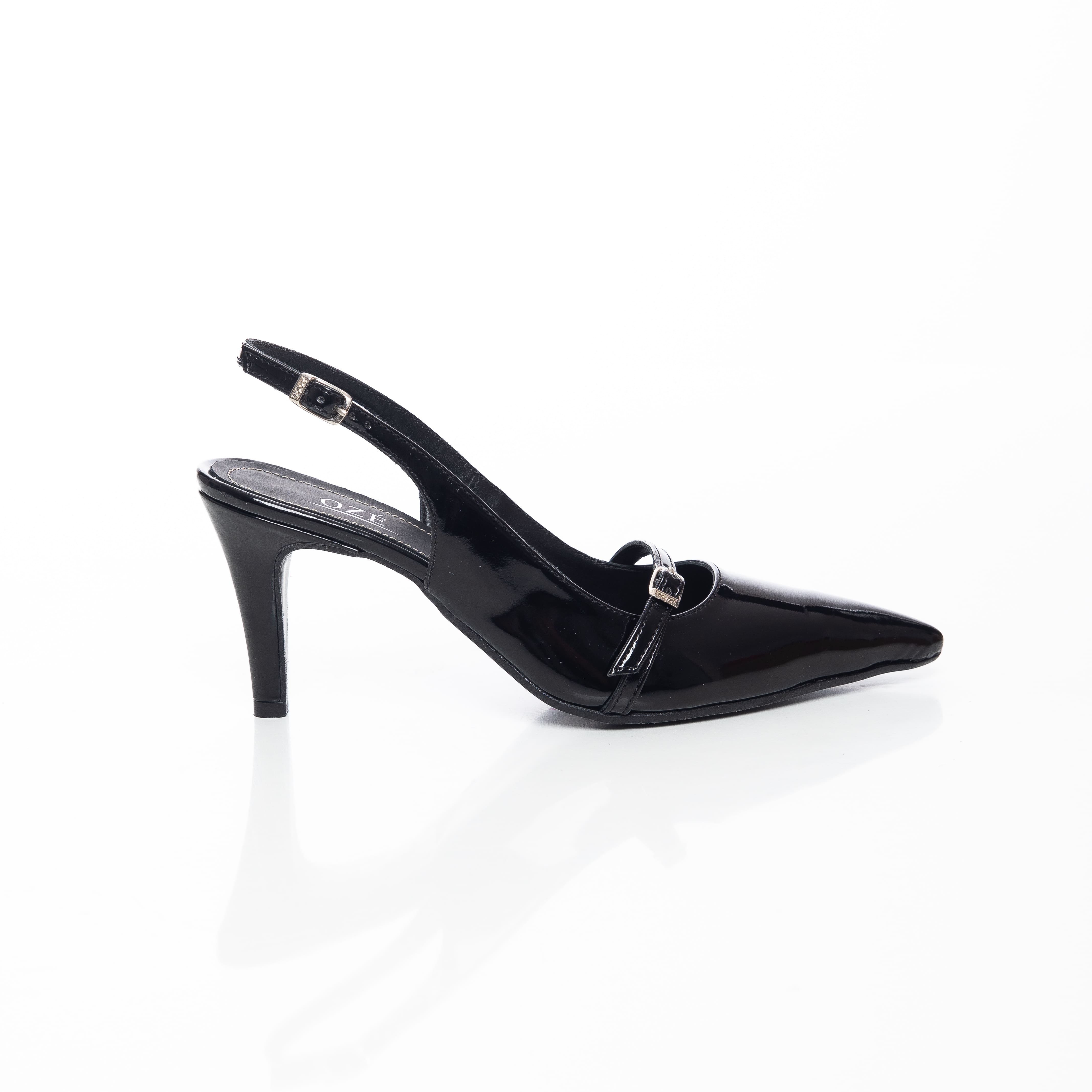 escarpins avec boucle