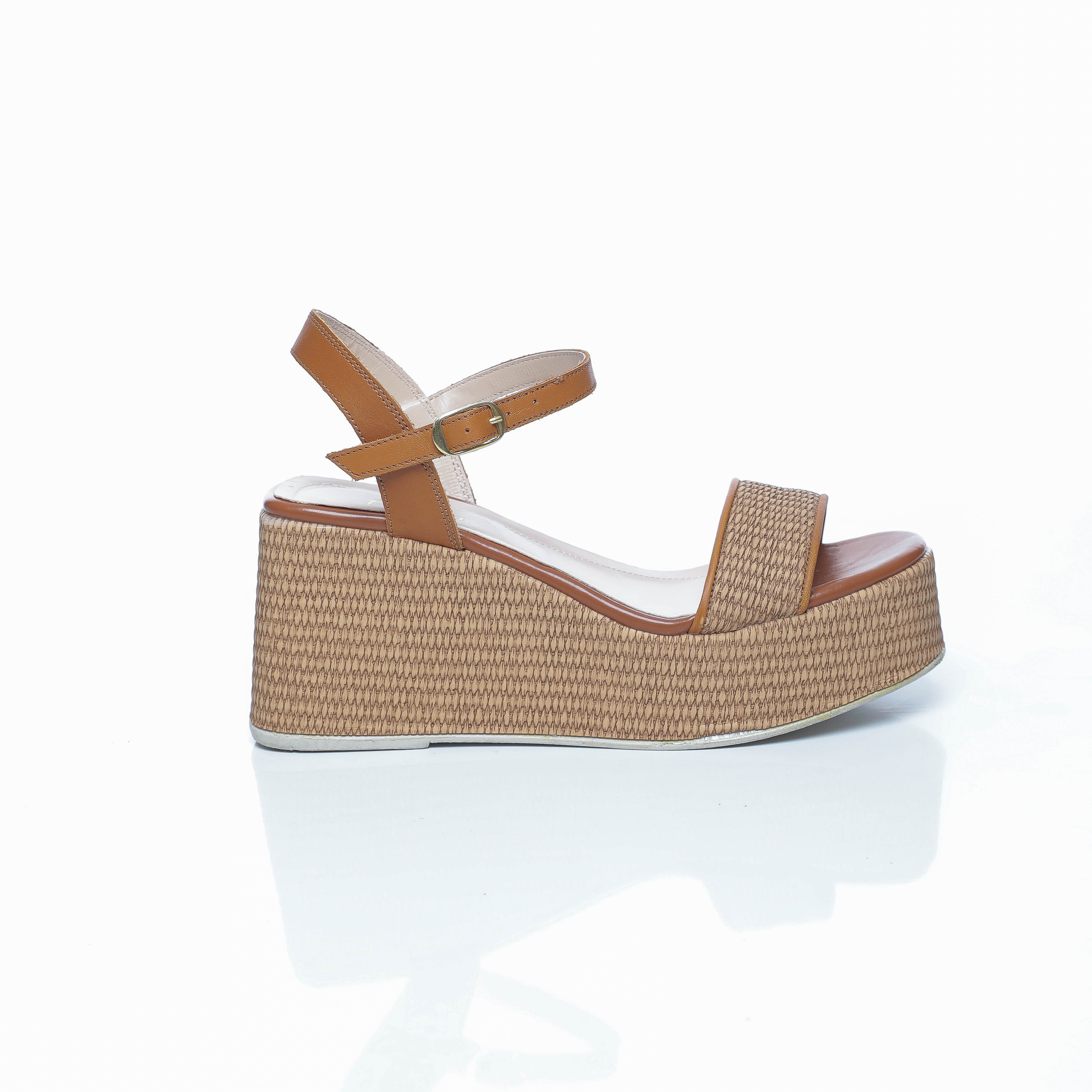 Sandales compensées à plateforme pour Femme