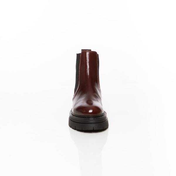 Boots en cuir véritable Âme Nuit au style intemporel